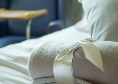 Soft Comforts in the Bedrooms